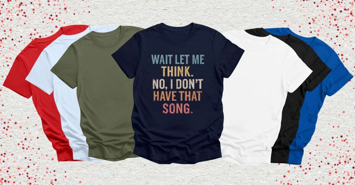 Photo of Sarcastic DJ T-Shirt Designs