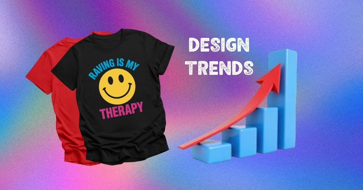 Rave Shirts next to trend graph
