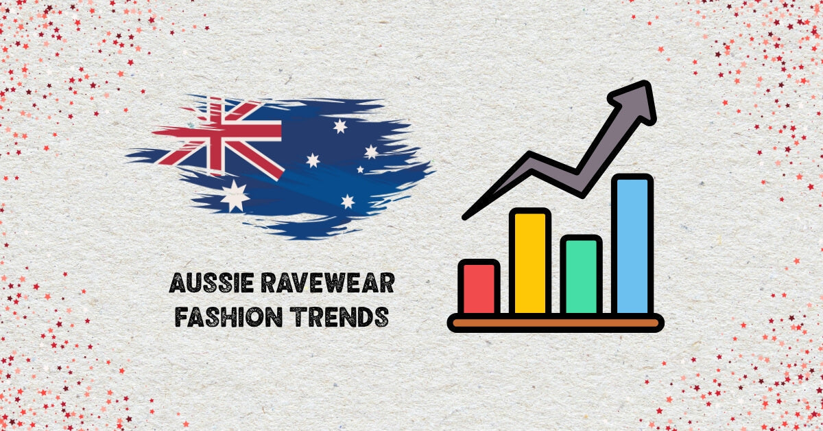 Australian flag with Trends chart