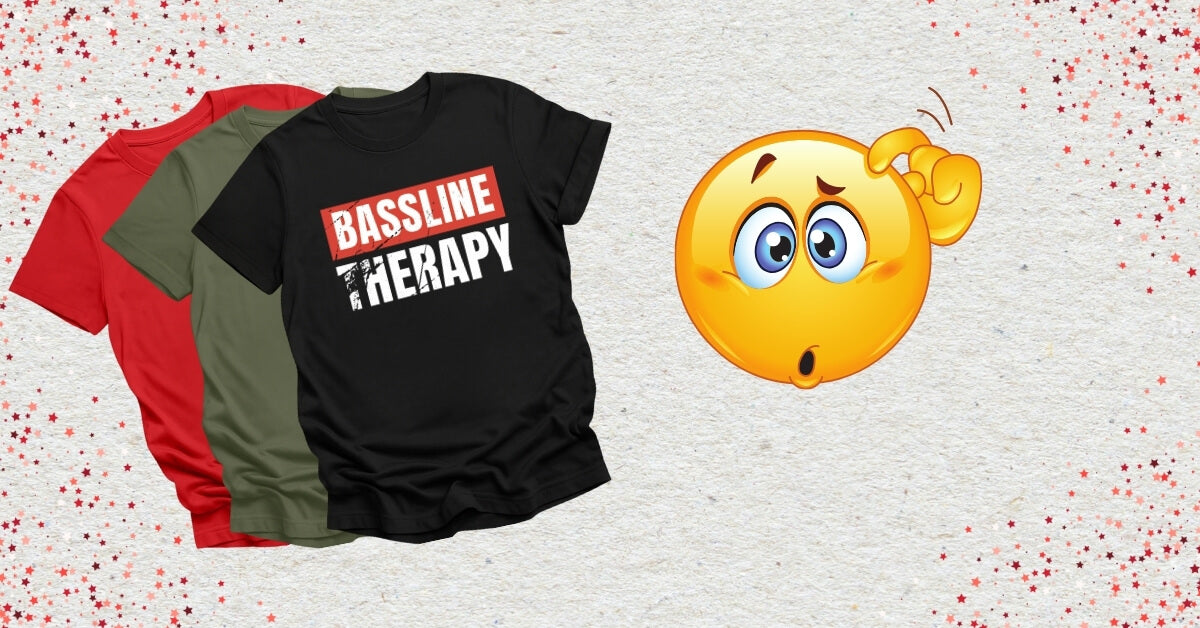 Confused emoji with Pun DJ Shirts