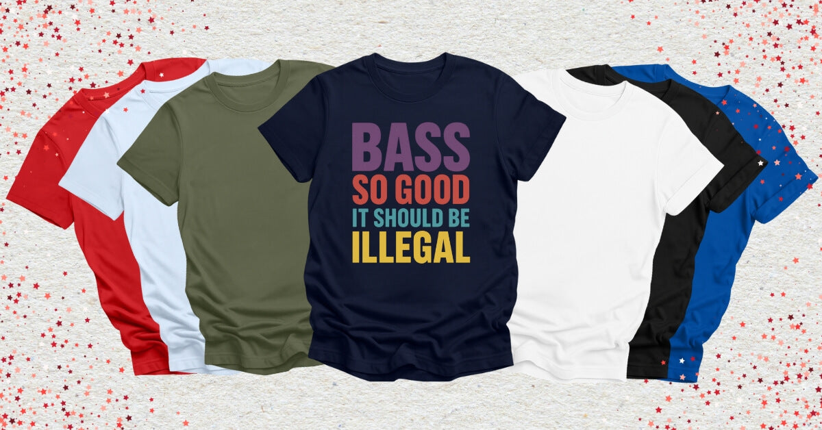 House Music Shirts for Ravers in a fan style