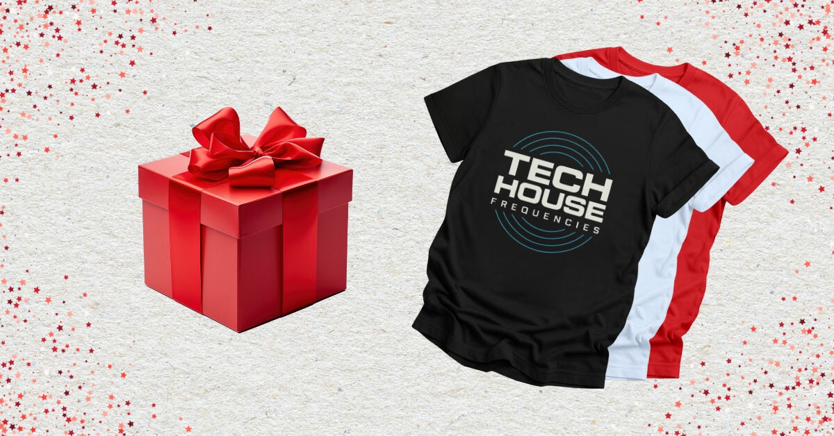 House Music T-Shirts with a big present