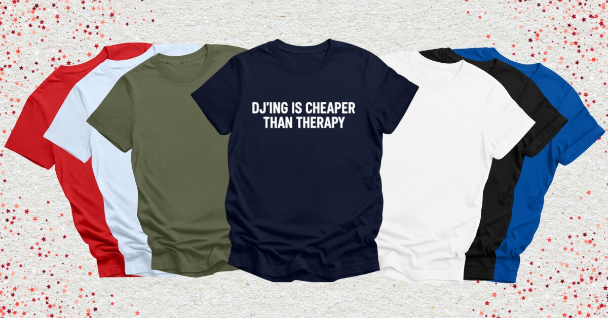 Photo of funny DJ t-shirts with jokes