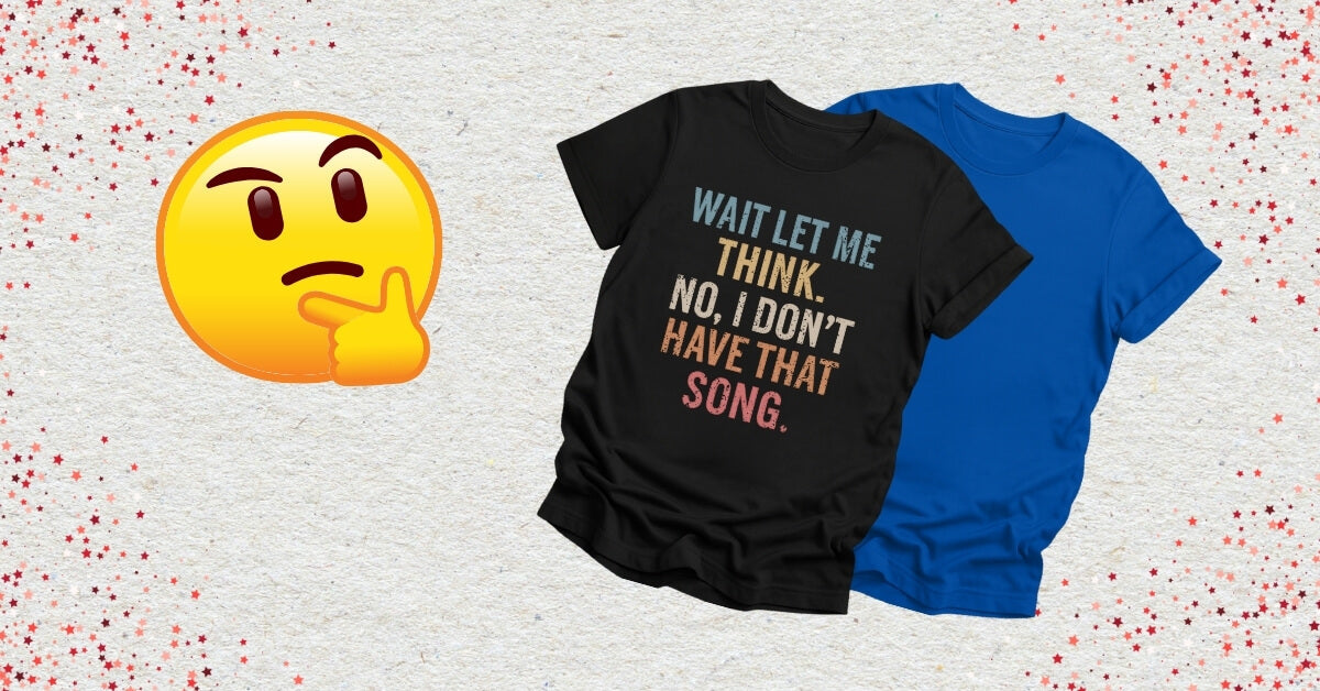 Photo of Comedy T-Shirts (the Secret Weapon of Confident DJs)