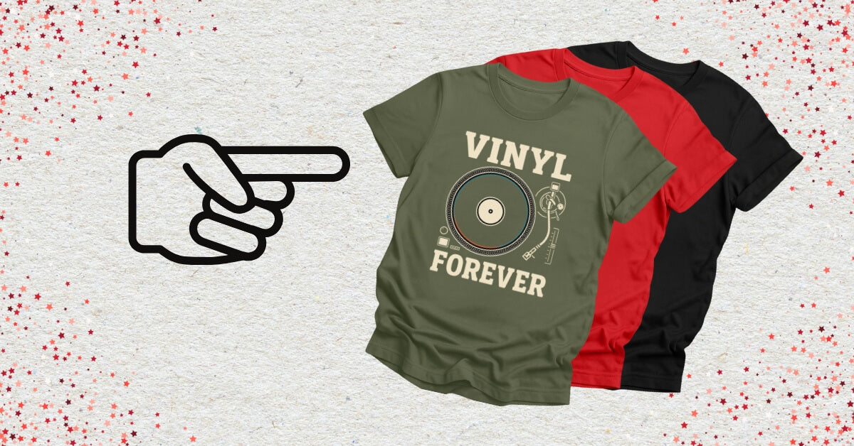 Photo of Vintage Turntable DJ T-Shirts