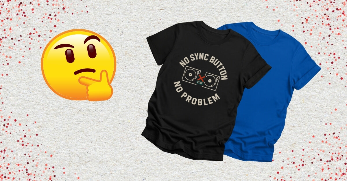 Photo of Vinyl DJ Shirt Slogans 