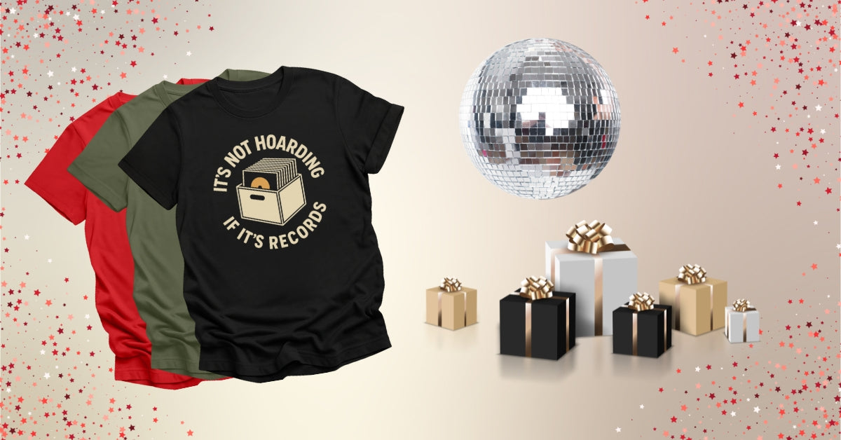 Photo of gift t-shirts for Vinyl DJs