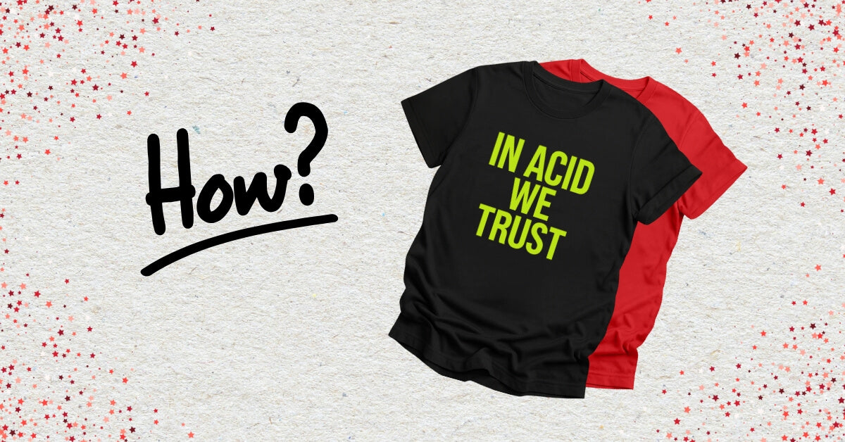 Techno Streetwear on a blank canvas