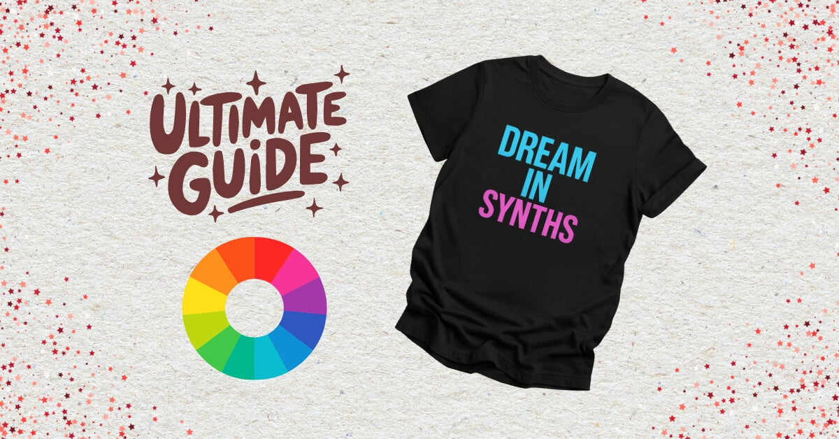 Techno T-Shirt Color pallete