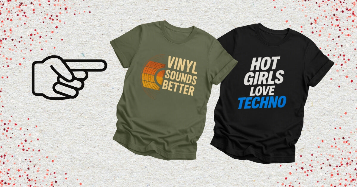 photo of DJ-Themed T-Shirts for club lovers