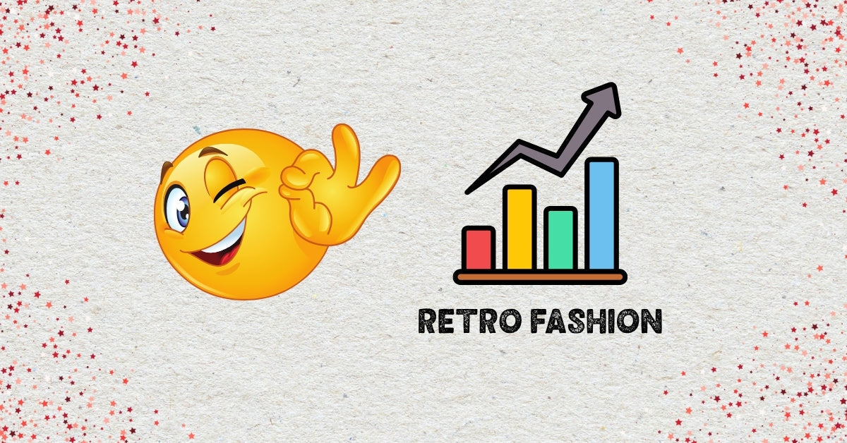 trends chart with a happy emoji