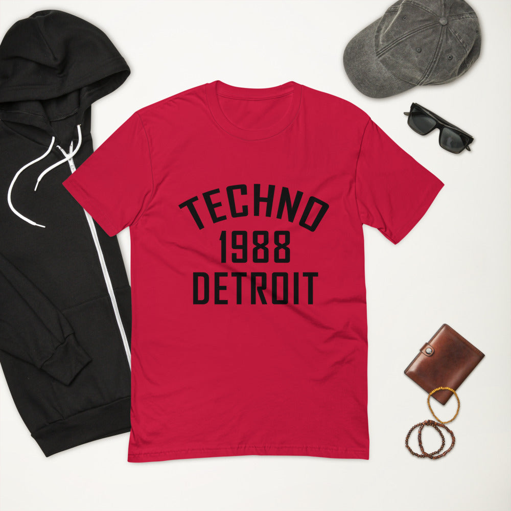 Men's Fitted Tee | ''Detroit Techno 1988''