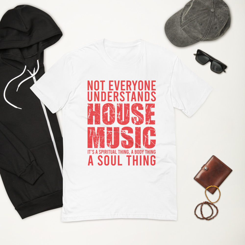 Men's Fitted Tee  ''House Sound of Chicago'' - The DJ Revolution Store