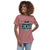 Ladie's Relaxed Fit House Music T-Shirt 'House Sound of Chicago' design in heather mauve, front view